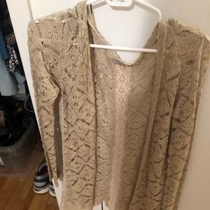 Beige cardigan